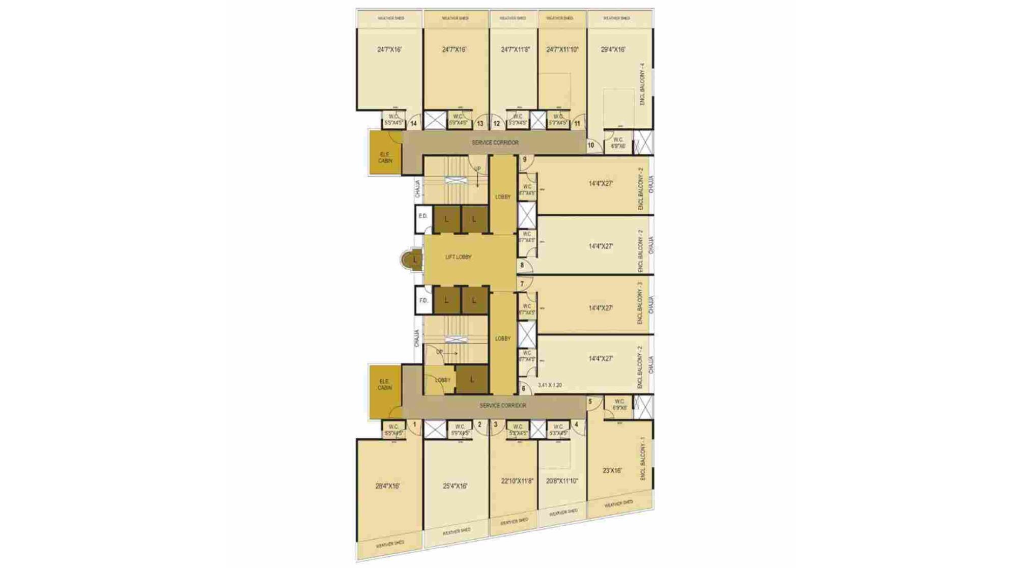Dream-Digit-Floor-Plan-23rd-24th