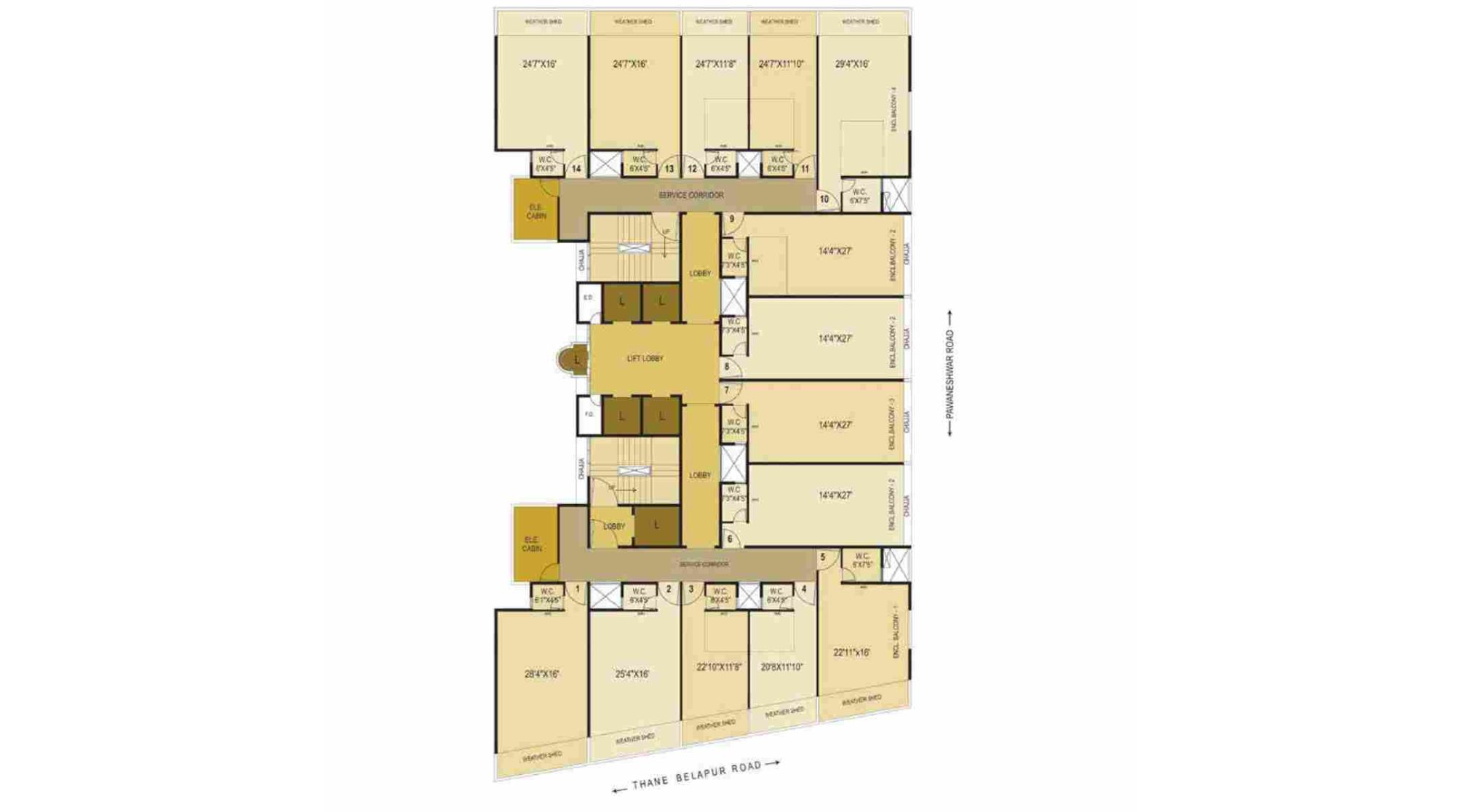 Dream-Digit-Typical-Floor-Plan